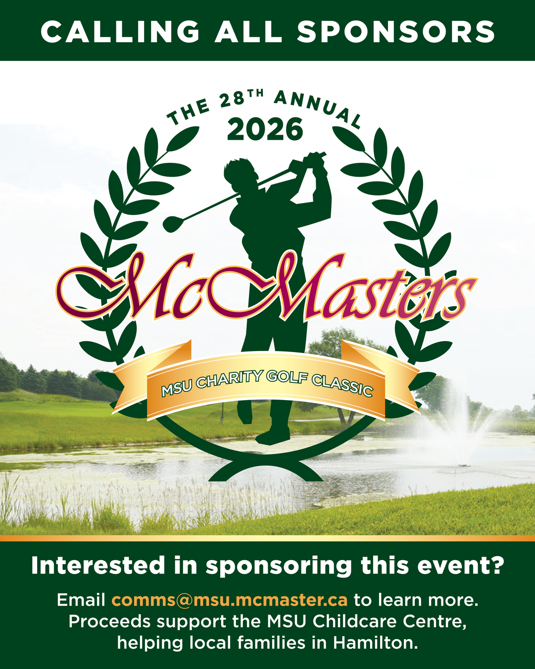 28th Annual MSU Charity Golf Classic - Registration Fee