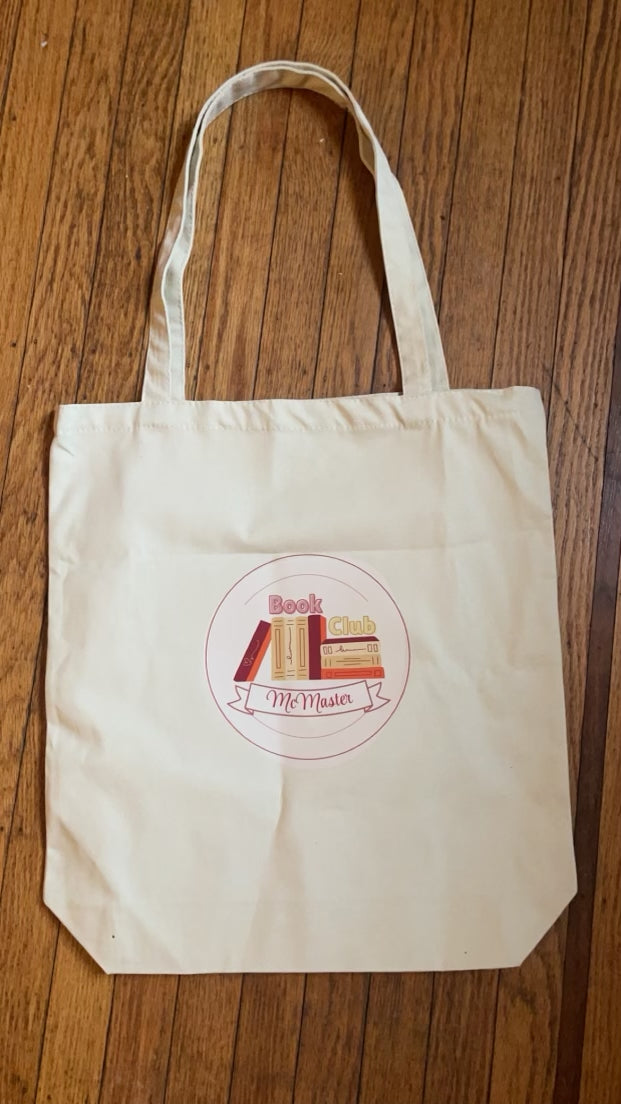 McMaster Book Club Tote Bag