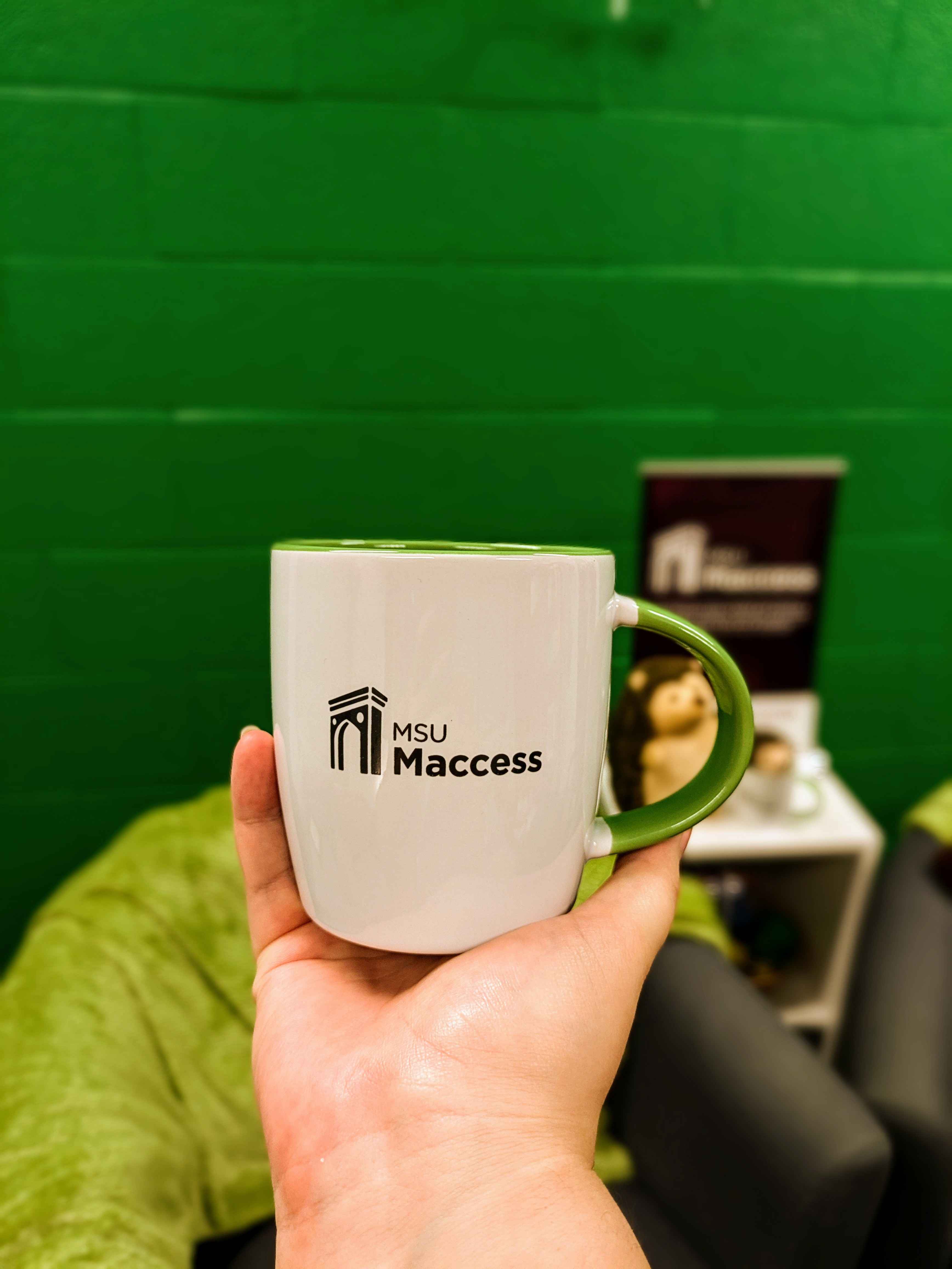MSU Maccess Supporter Mug – McMaster Students Union Online Store